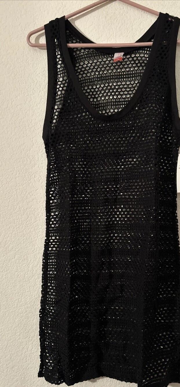 Women’s Junior Two Way Cover Up Black NWT Small No Boundaries